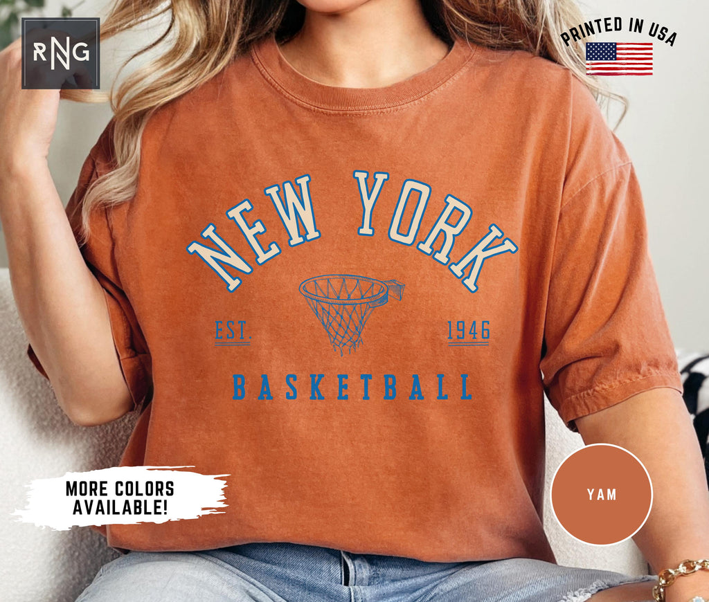 York Basketball Retro Knick Basketball York Basketball York Sports Retro Knick Fan (1)