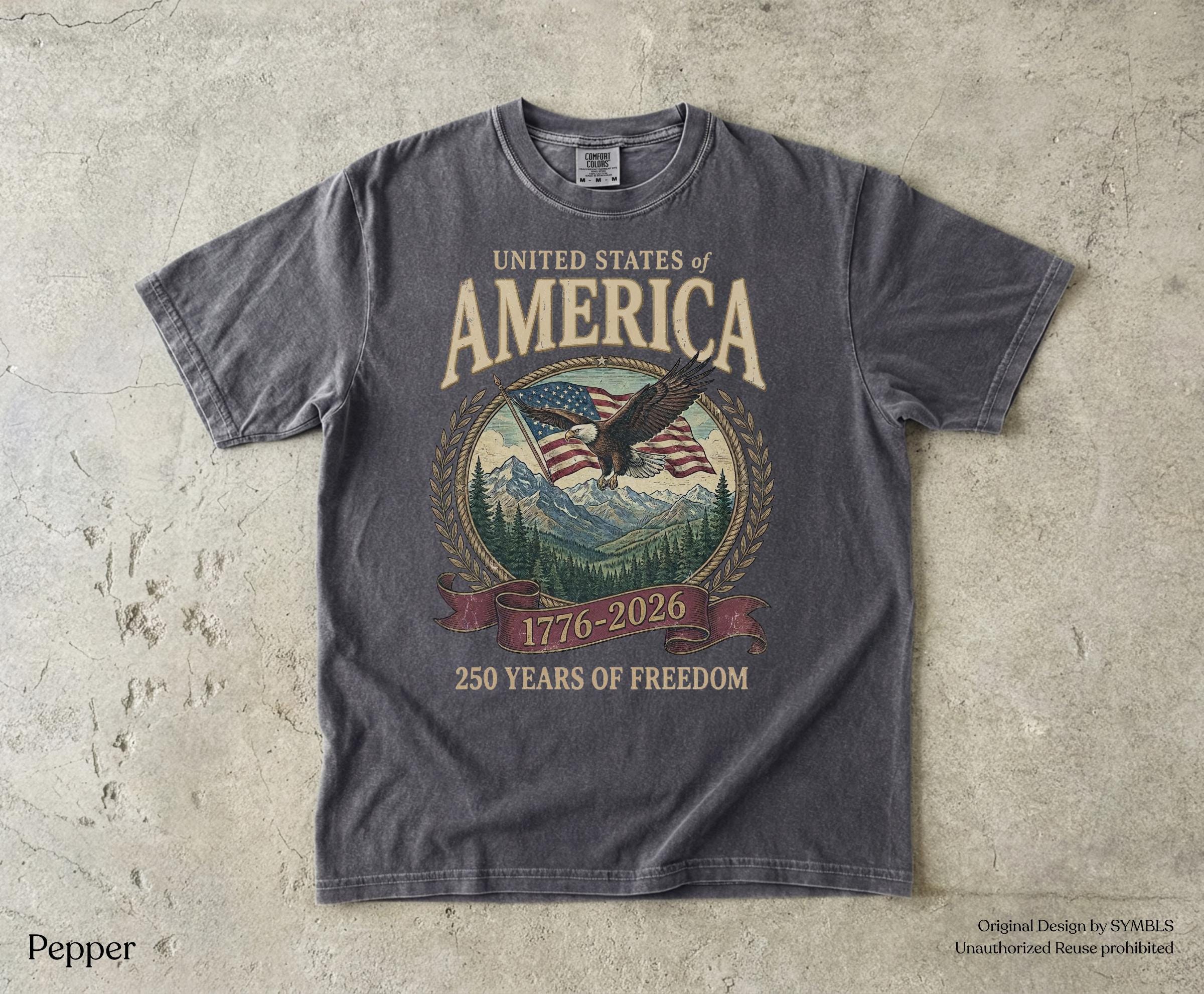 America 250th Anniversary 90s Comfort Colors Y2k Oversized Patriotic Usa Streetwear (1)