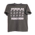 Stereolab French Disko Tee Peng Cliff Super 45 French Paris France Electronic Art Music Pop Band Tour Heavyweight Faded Med (1)