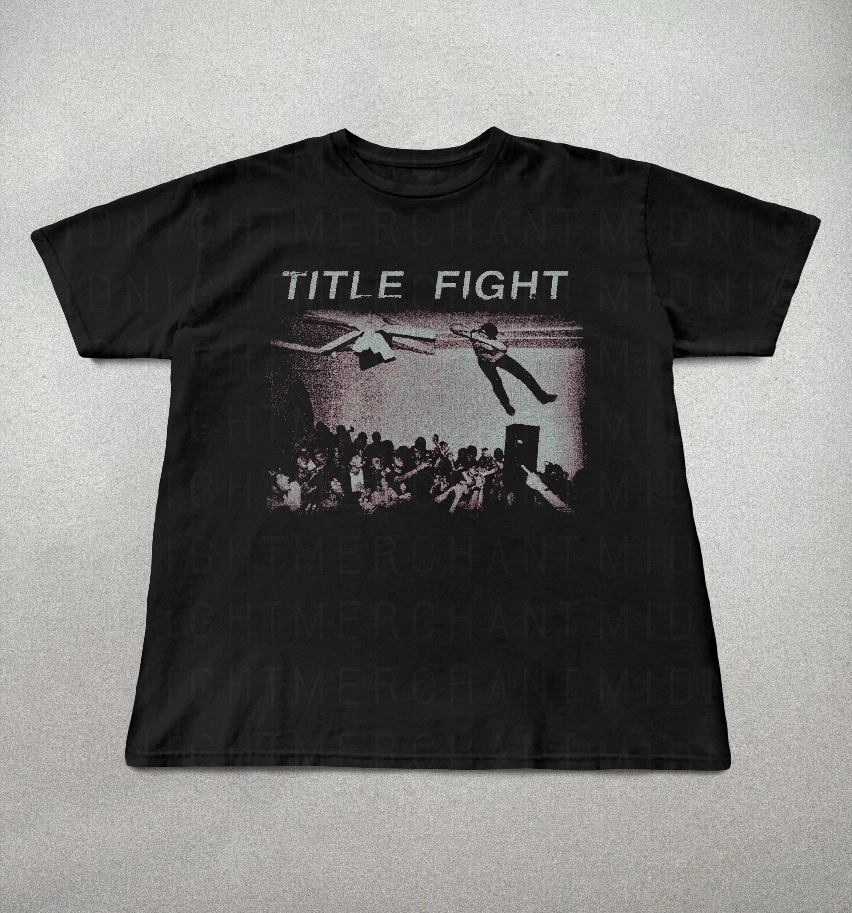 Title Fight Ceiling Fan Shoegaze Band Tees Gothic Grunge Retro Indie Band Tees (1)