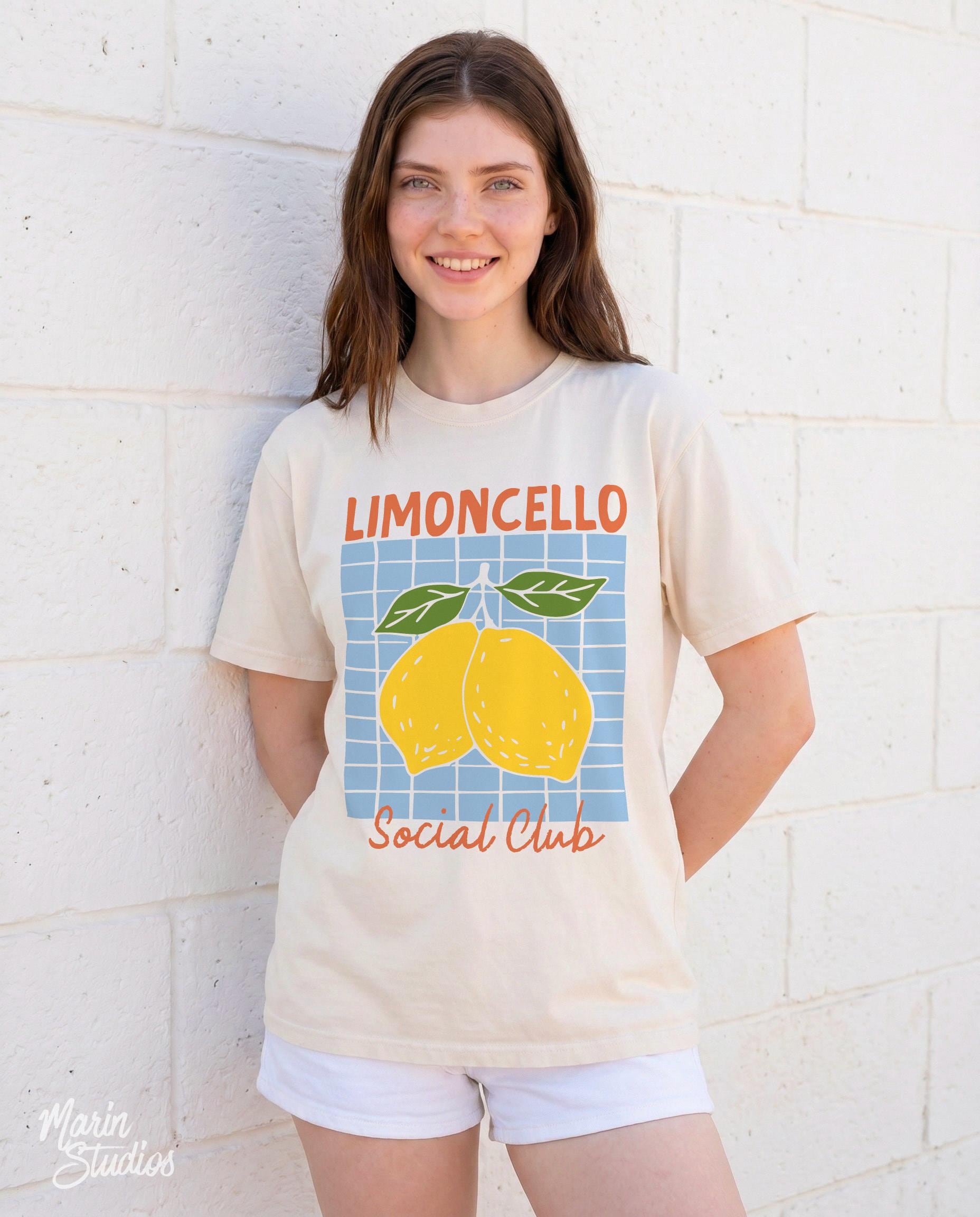 Limoncello Social Club Amalfi Lemon Comfort Colors Italian Summer (1)
