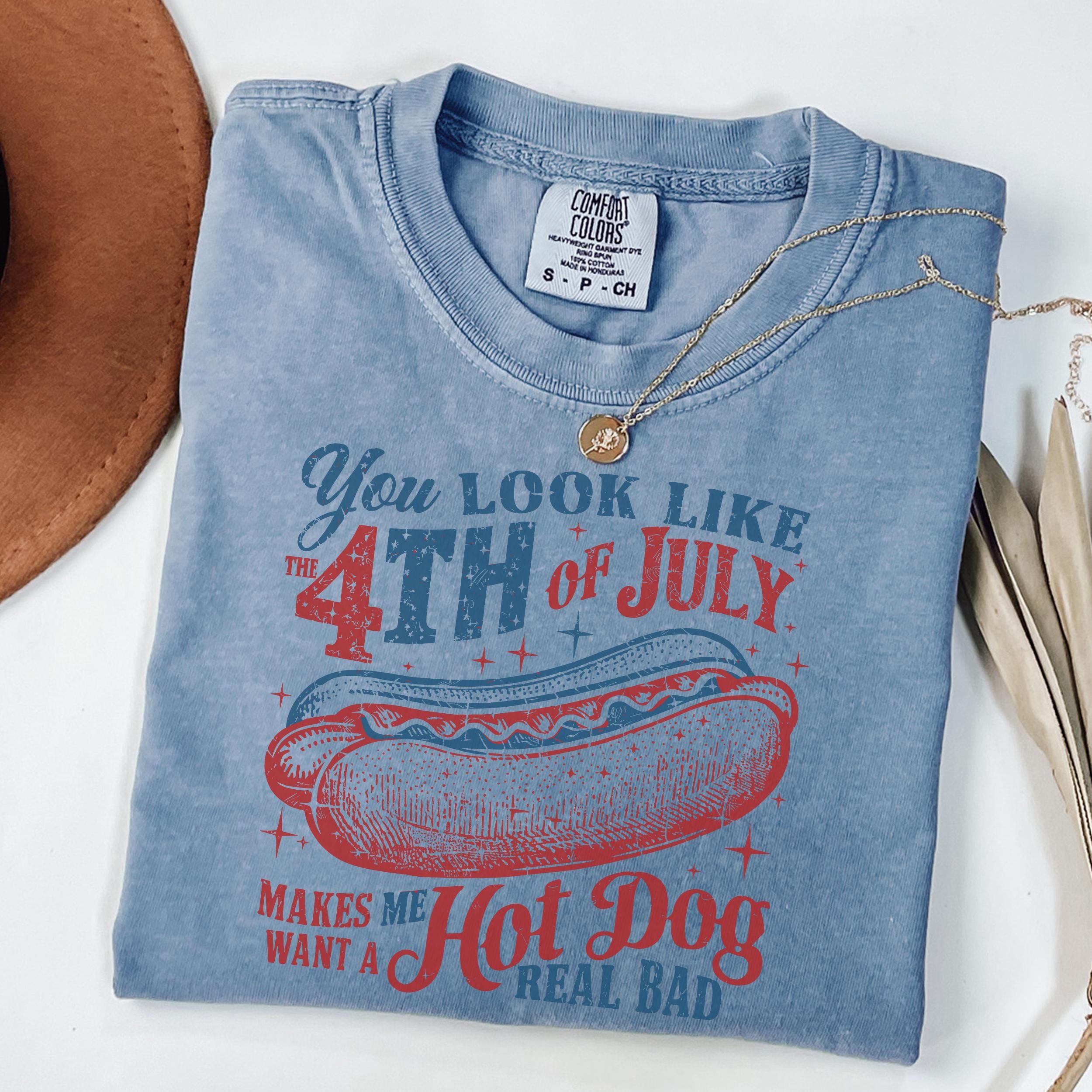 Comfort Colors Like 4th July Makes Want Dog Real Bad 4th July Independence Day (2)