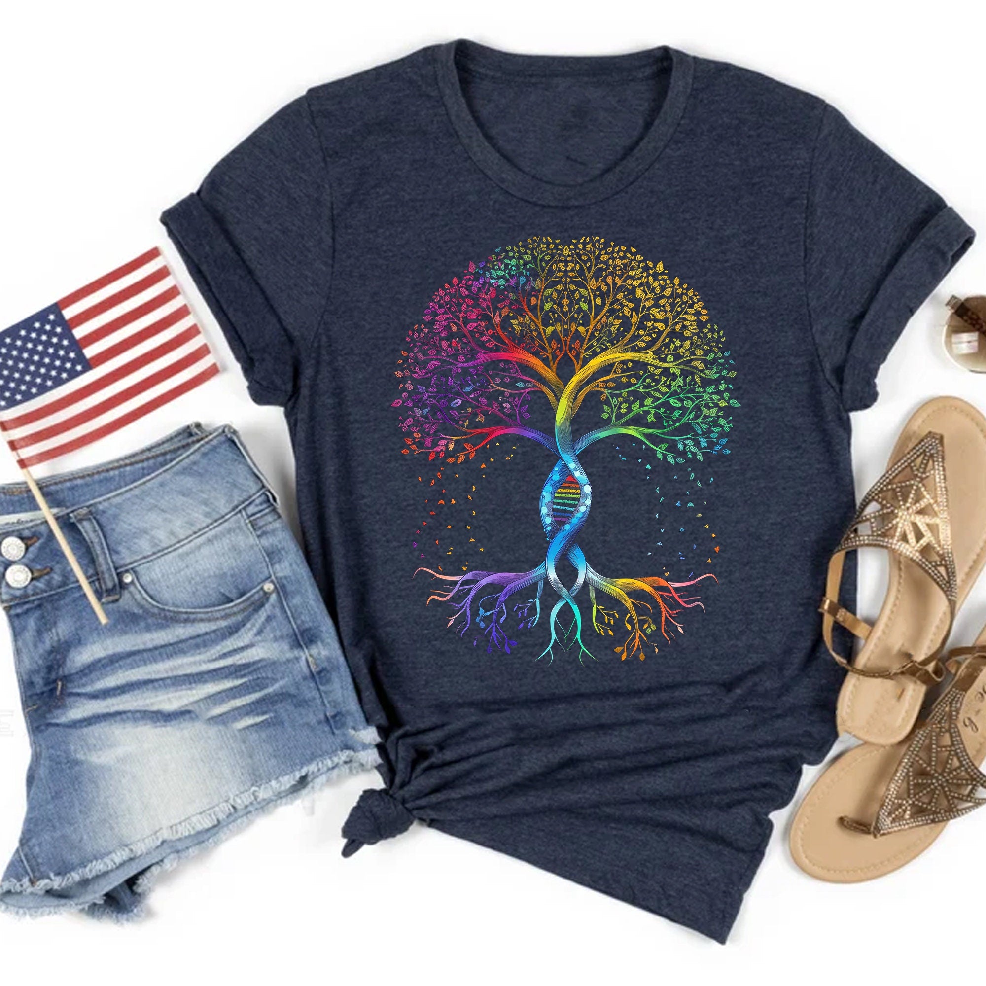 Pride Tree Life Lgbtq Rainbow Unisex T-shirt, Sweatshirt, Hoodie (2)