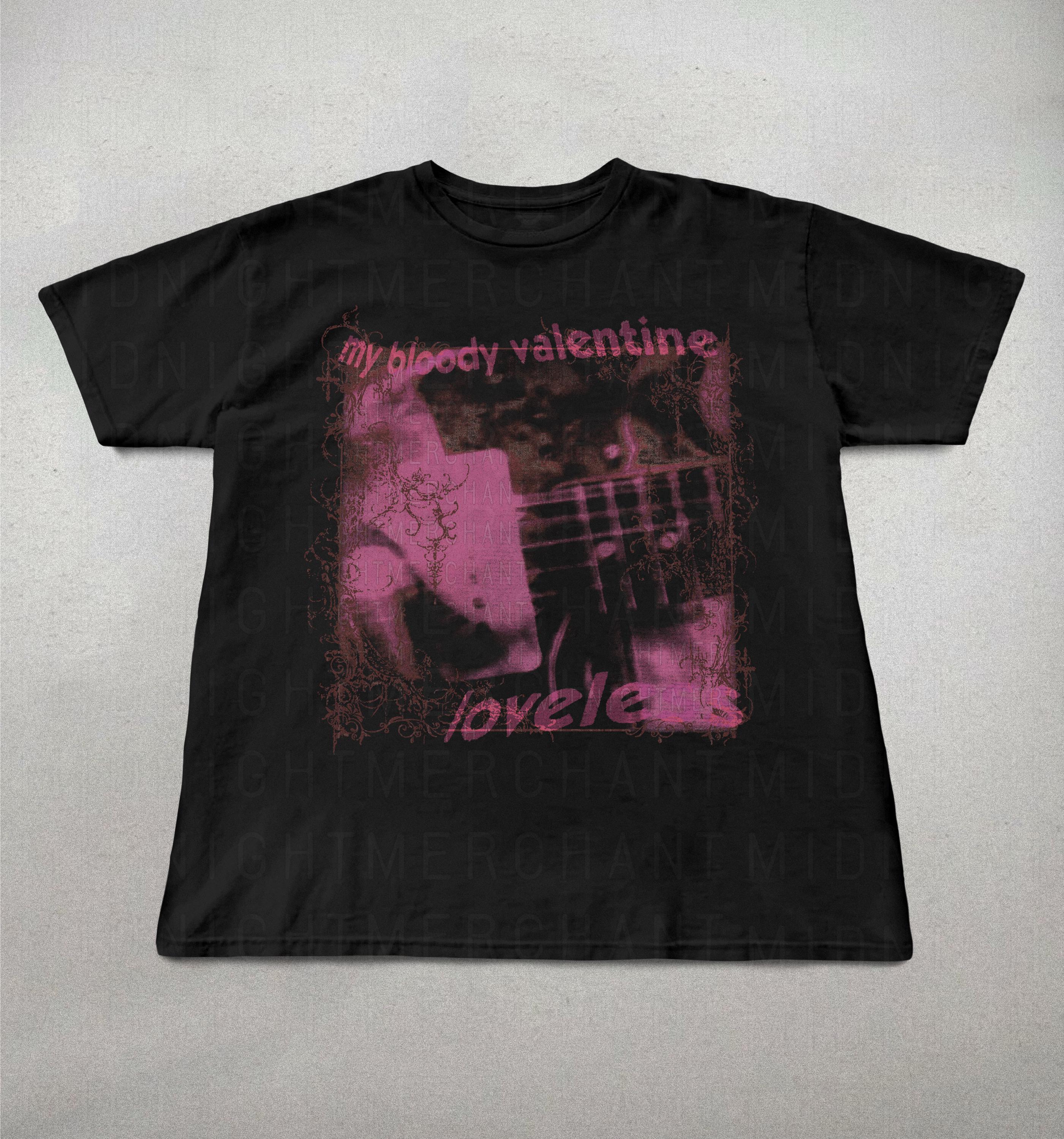 Bloody Valentine Loveless 90s Shoegaze Band Tee 90s Retro Y2k Loveless Tee (2)