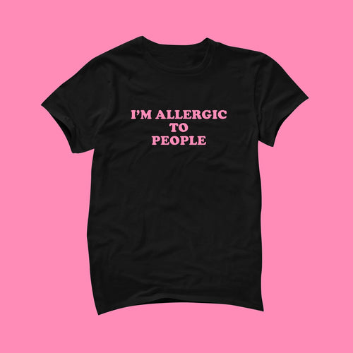 Allergic People Tee Y2k Girlfriend Y2k Tee Unisex T-shirt, Sweatshirt, Hoodie (2)