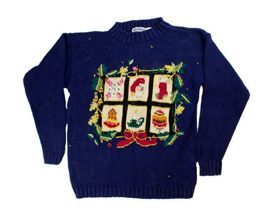 Holiday Squares-X-Small Christmas Sweater