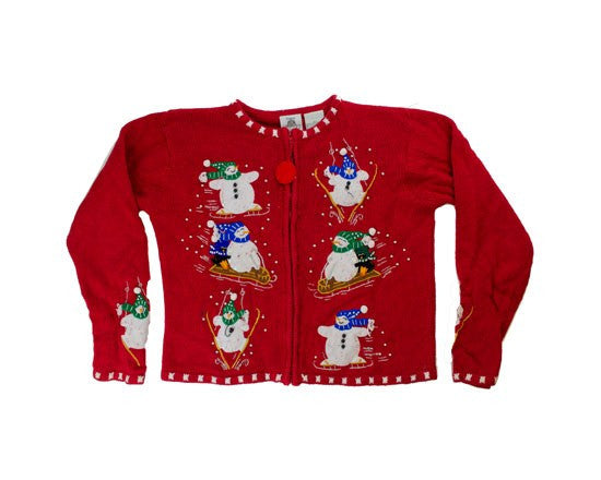 Snowmen Fun-Kids Christmas Sweater