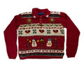Ribbon Work-Small Christmas Sweater