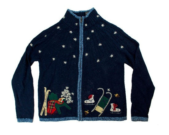 Outdoor Fun-Small Christmas Sweater