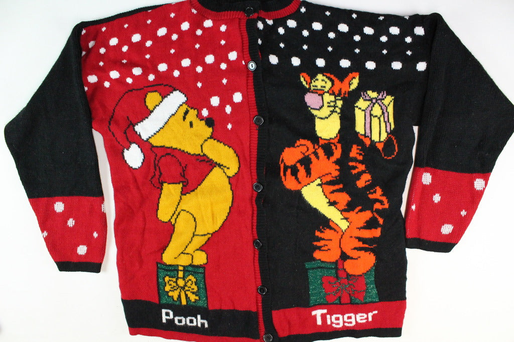 Pooh and Tigger's Christmas, extra Large, Christmas Sweater