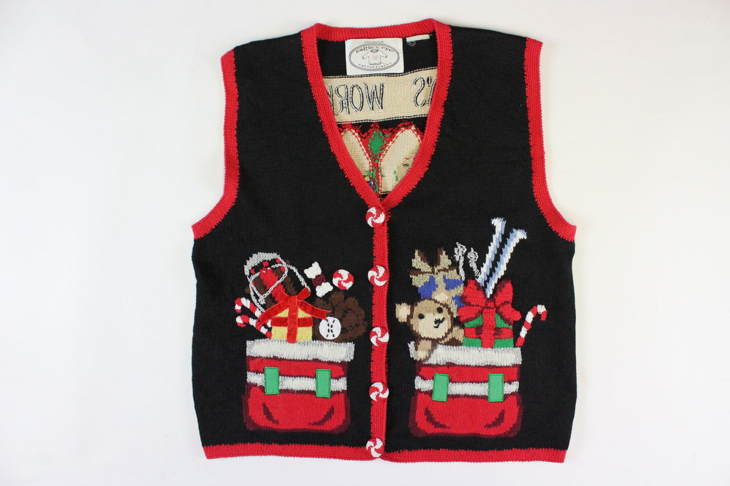 Santa's Workshop. Small, Christmas sweater