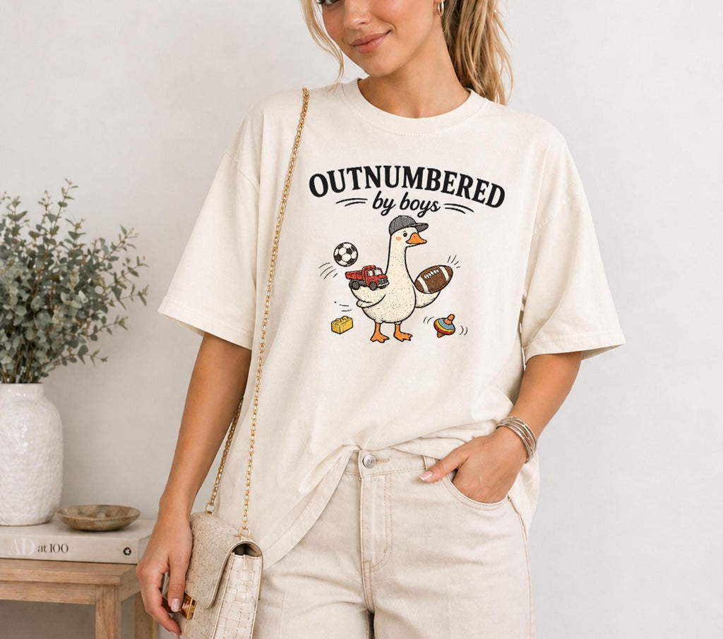 Comfort Colors Boy Mom Mothers Day Mother Goose Boy Mama Boy Mom Mom Tee (3)