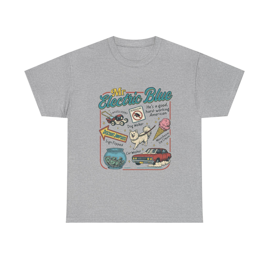 Mr Electric Blue Moonbeam Ice Cream Concert Tee Music Lovers (3)