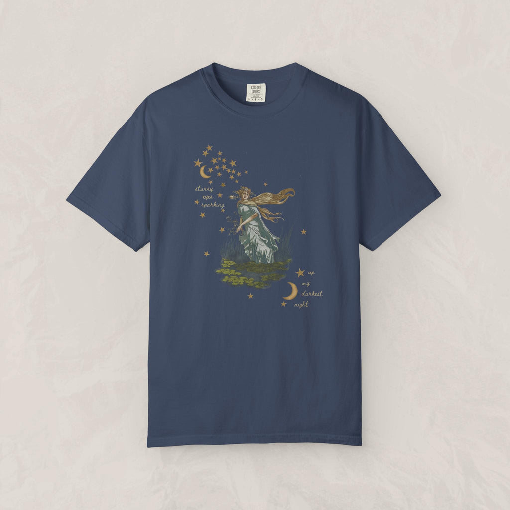 Starry Eyes Vintage Celestial Moon Stars Reputation Unisex T-shirt, Sweatshirt, Hoodie (3)