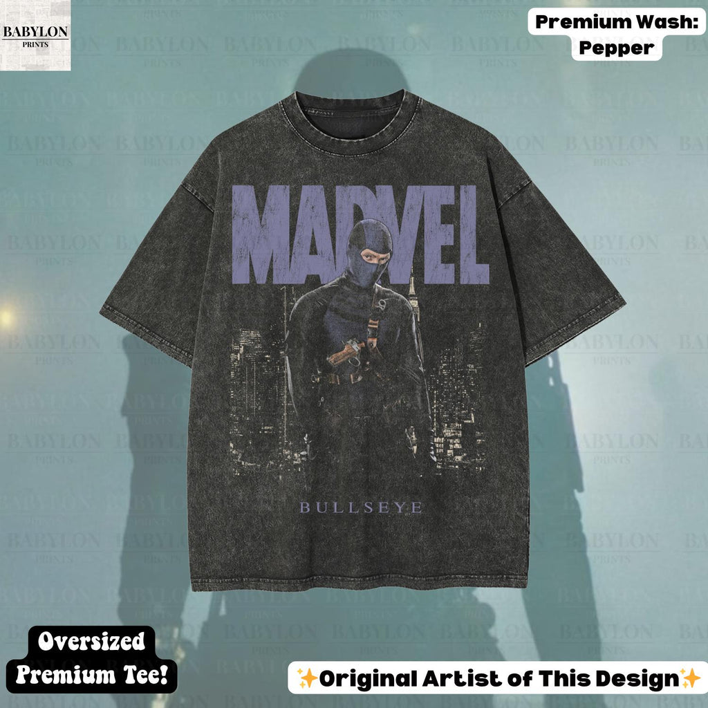 Oversized Bullseye Daredevil Benjamin Pointdexter Mcu Disneyland Daredevil Retro Marvel Daredevil Born Again Merch (3)