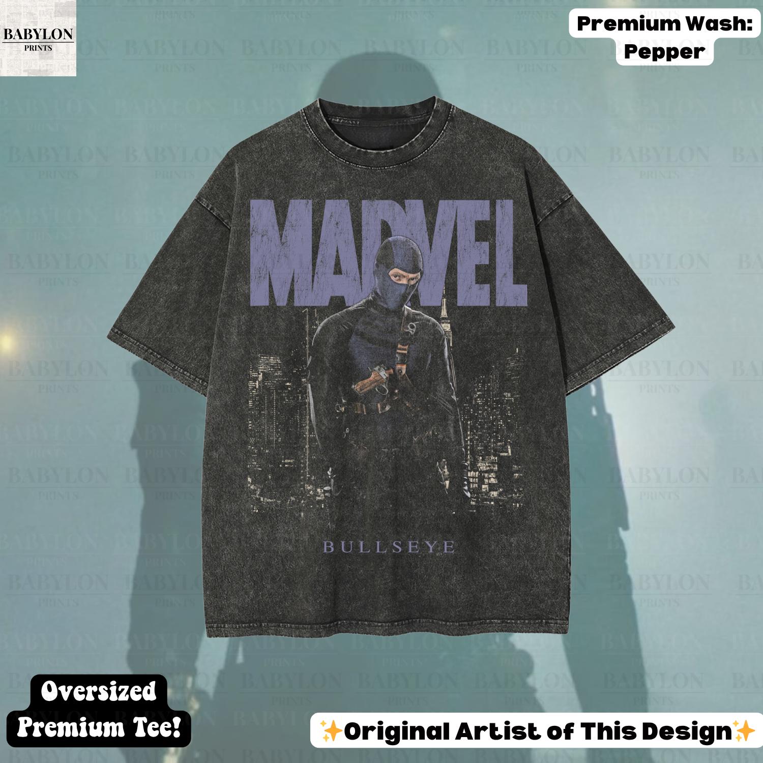Oversized Bullseye Daredevil Benjamin Pointdexter Mcu Disneyland Daredevil Retro Marvel Daredevil Born Again Merch (3)
