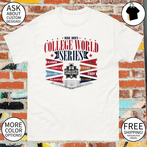 2026 College World Series Field Men’s baseball NCAA shirt