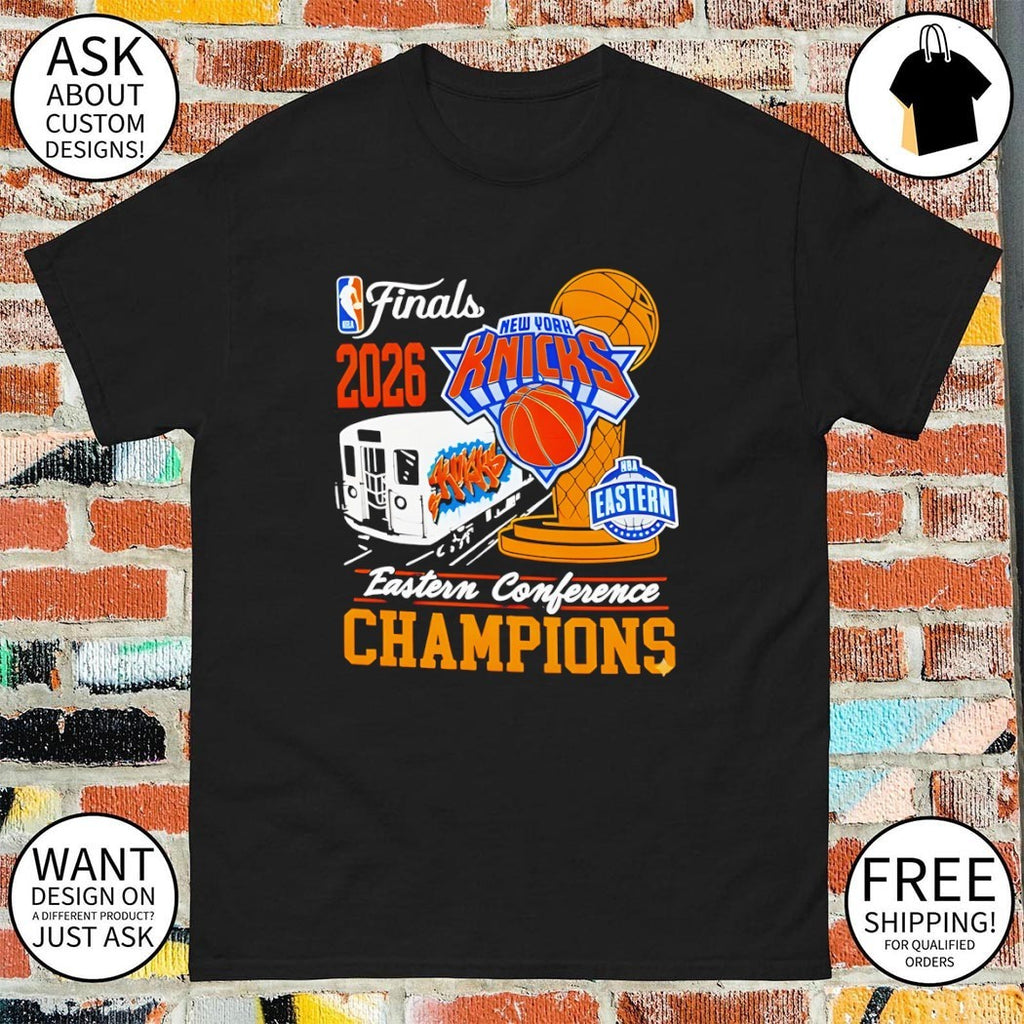 2026 Knicks Eastern Conference Champions NBA New York Basketball Graphic sports shirt