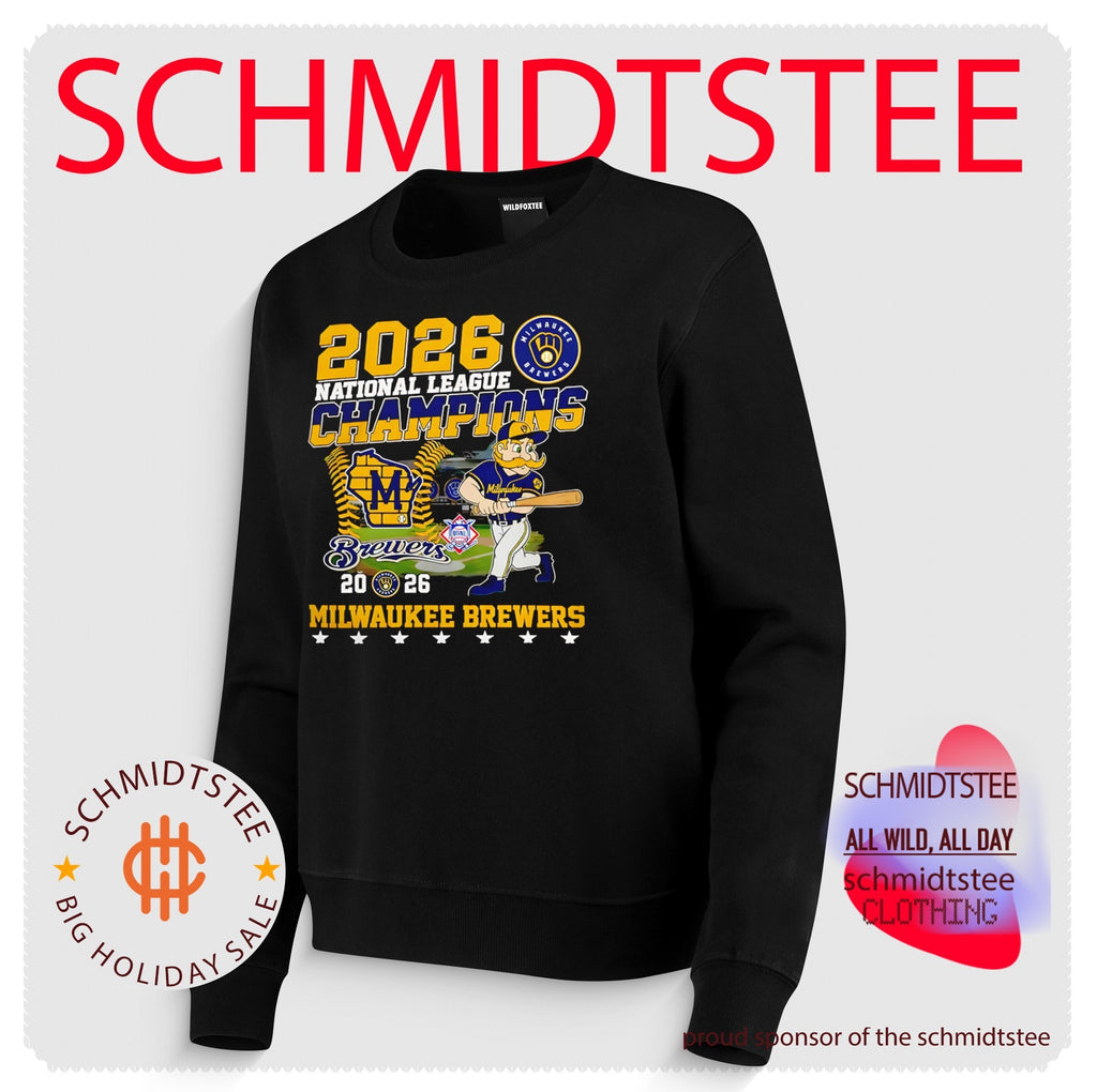 2026 National League Champions Milwaukee Brewers Mascot shirt