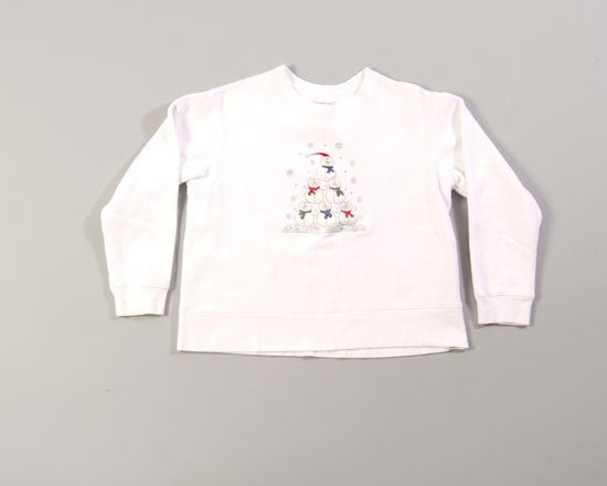Snowman Xmas Tree-Small Christmas Sweater