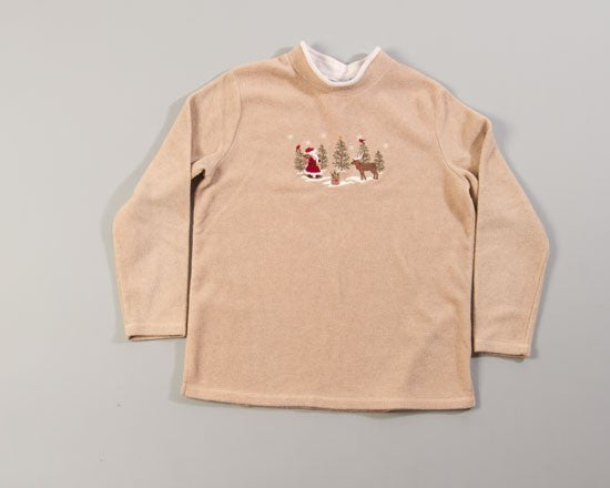 Small Christmas Sweater Santa-Large Christmas Sweater