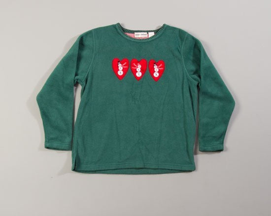 Hearts Of Snowmen-Medium Christmas Sweater
