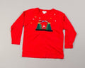 Santa Flys-Large Christmas Sweater