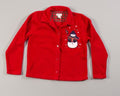 Snowman Keeping Warm-Medium Christmas Sweater