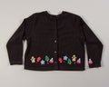 Mittens, Hats, Gingerbread Man-Large Christmas Sweater