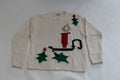 One Candle, Medium, Christmas sweater