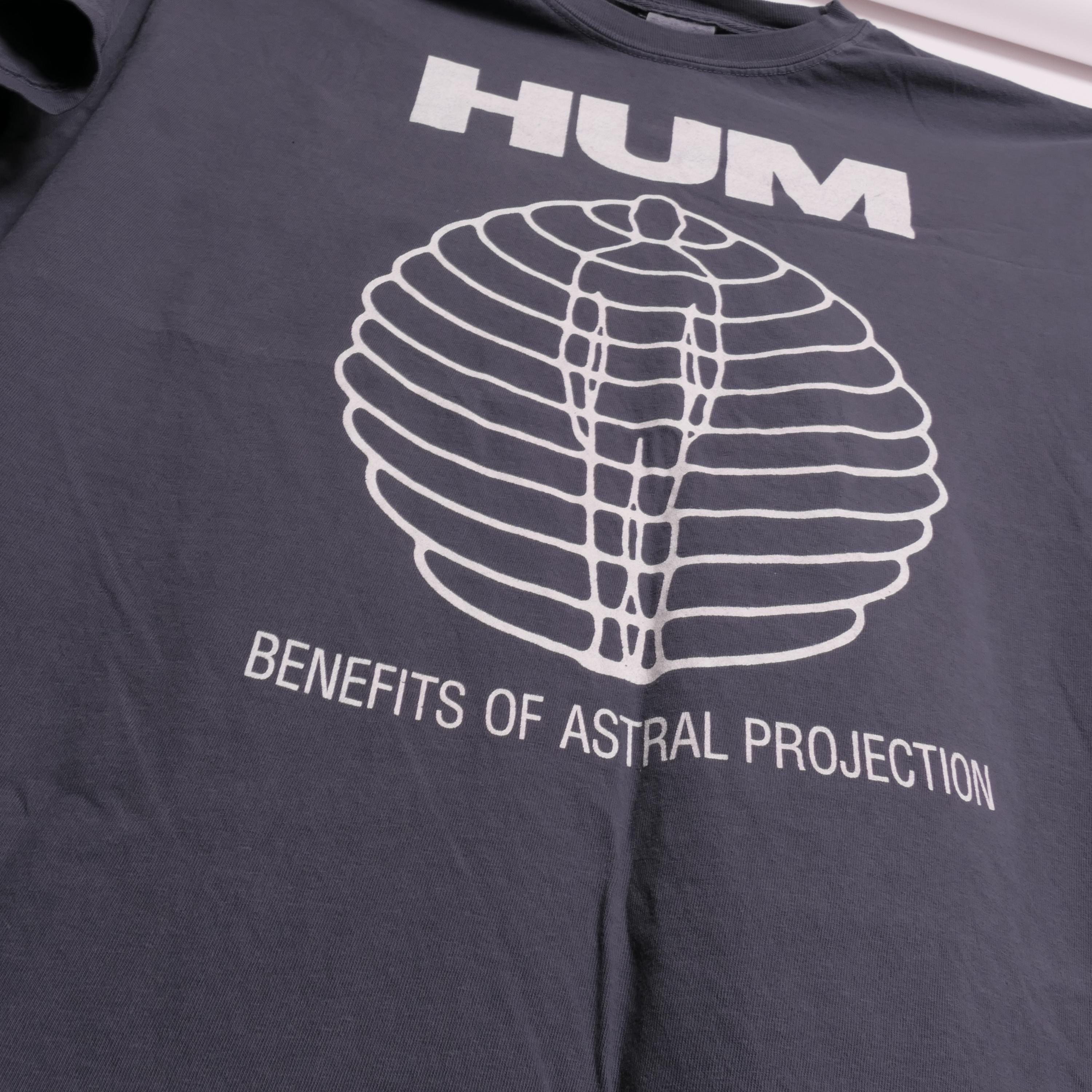 Hum Benefits Astral Projection Tee 12 Inch Records Band Band Tee Tour Metal Post Punk Alternative Rock Grunge Album Shoegaze Xl (4)