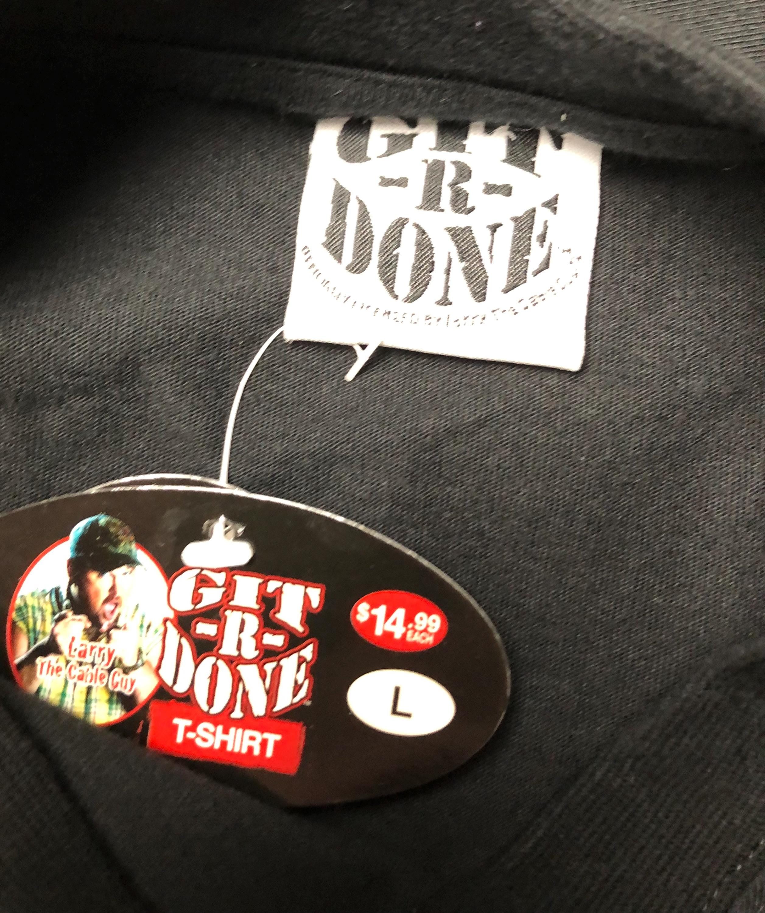 Vintage 2005 Larry Cable Guy Git Done Large Unisex T-shirt, Sweatshirt, Hoodie (4)