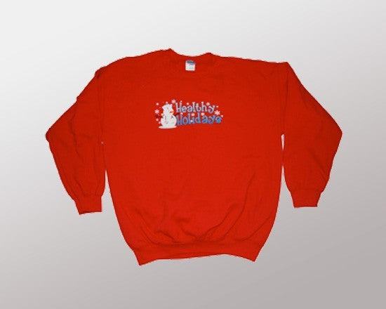 Healthy Holidays (Sweatshirt)-XX-Large Christmas Sweater+