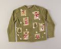 Snowmen and Birdhouse-X-Small Christmas Sweater