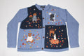 Sweater dogs, Medium, Christmas sweater