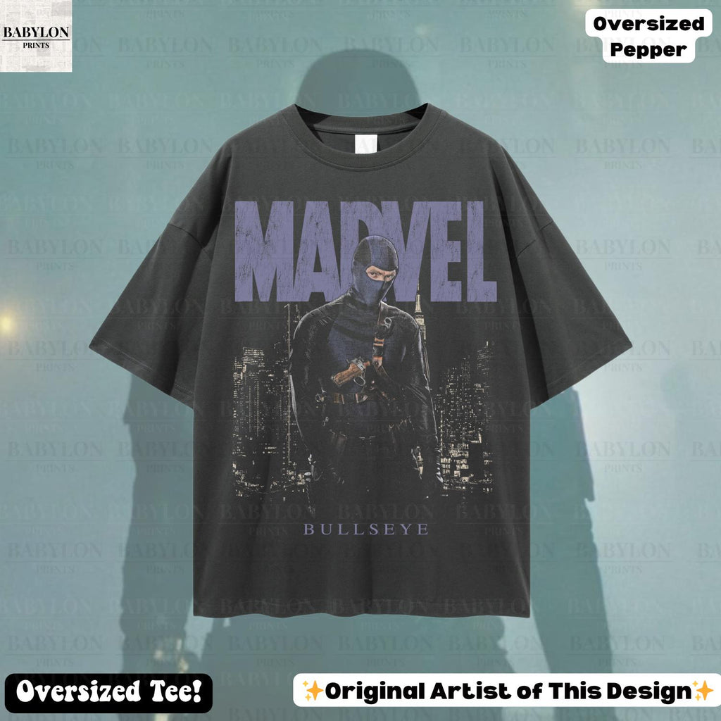 Oversized Bullseye Daredevil Benjamin Pointdexter Mcu Disneyland Daredevil Retro Marvel Daredevil Born Again Merch (5)