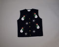 Happy Dancing Snowmen-Small Christmas Sweater