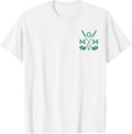 Funny Par Tee Mom Golf Matching Golfing Quote Party Pocket T-Shirt