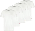 Men's 4-Pack Basic Crew Neck T-Shirt, Soft Cotton, Tag-Free, Breathable Comfort
