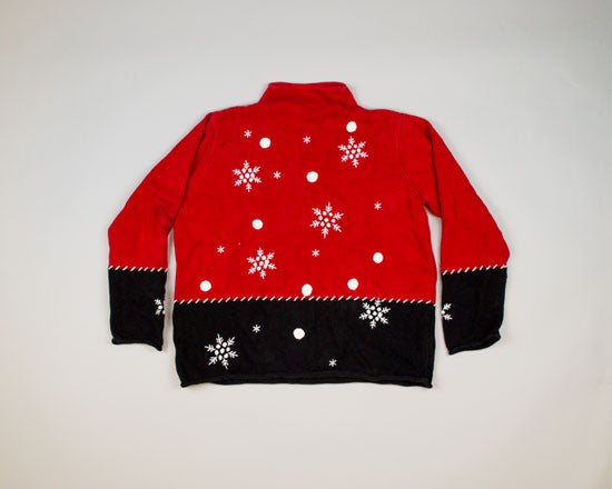 Snow!-Medium Christmas Sweater