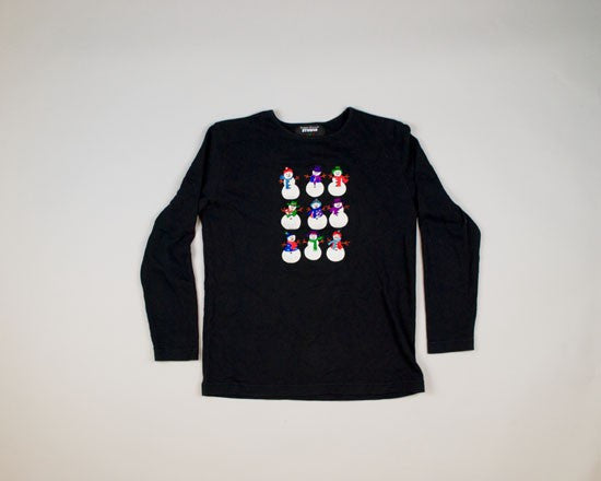 The Snowman Bunch-Small Christmas Sweater