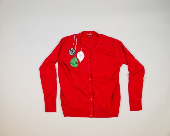 Shoulder Ornaments-Medium Christmas Sweater