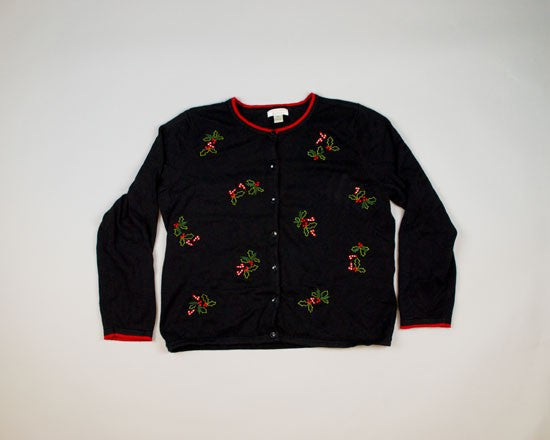 Holly And Candy-Medium Christmas Sweater