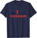 Cleveland Baseball Vintage Minimalist Retro Baseball Lover T-Shirt