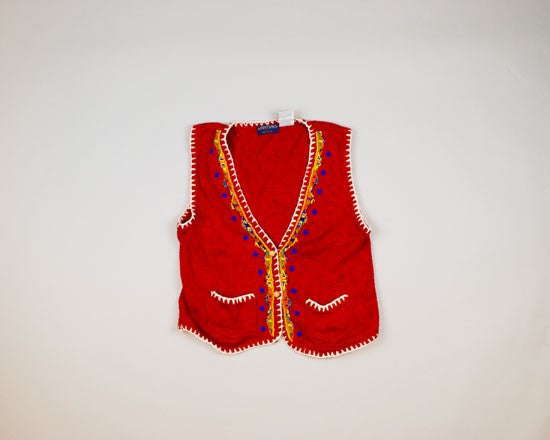 Wonderfully Beaded-Small Christmas Sweater