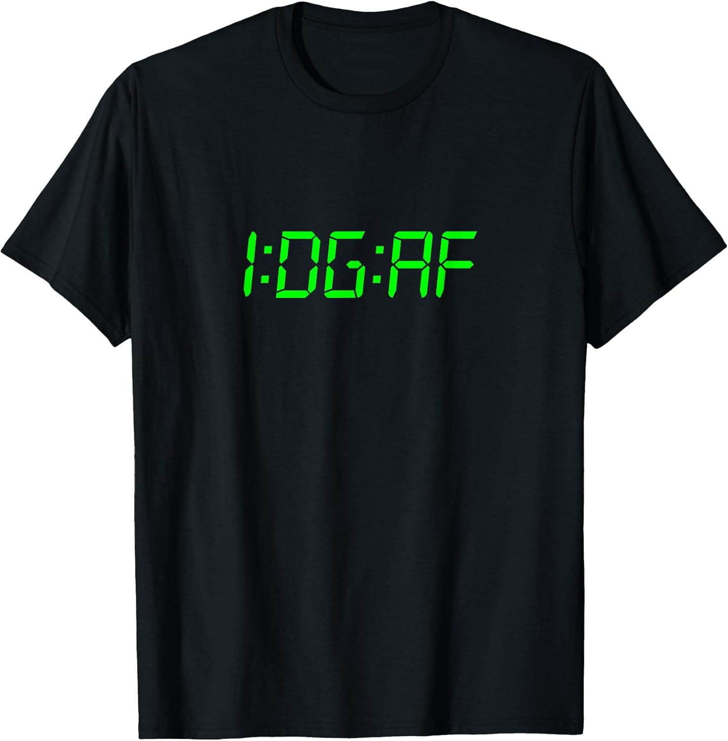 It's I Don't Give a Fuck Time IDGAF Sarcastic No Fucks Given T-Shirt
