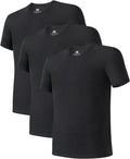 Men's Moisture-Wicking Crewneck Undershirt 3 or 5 Pack