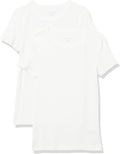 Women's Slim-Fit Short-Sleeve Crewneck T-Shirt, Pack of 2
