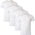 Men's Undershirts T-Shirt Pack, 4-Pack, ComfortBlend Moisture-Wicking Tees for Men, Crewneck T-Shirt, Slim Fit