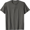 Grace Happens Cross - Minimalist Christian Jesus Christ T-Shirt